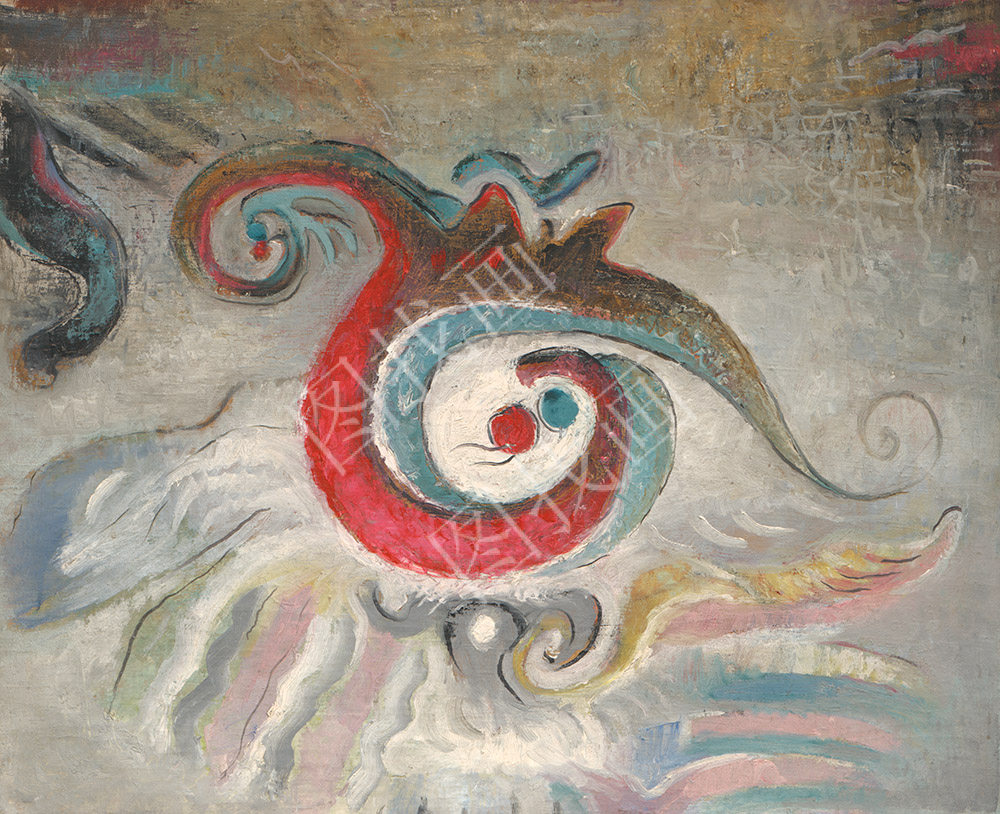 近现代 潘玉良 神话图 45x55cm